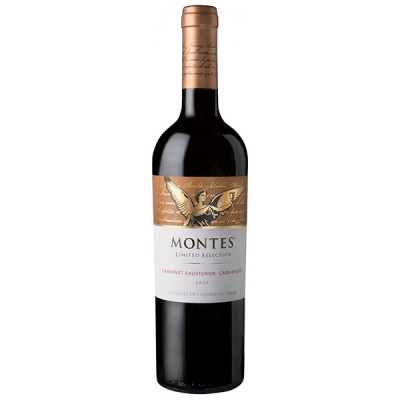 Вино Красное Сухое Montes Limited Selection Cabernet Sauvignon Carmenere Valle de Colchagua 2021 0,75 л фото