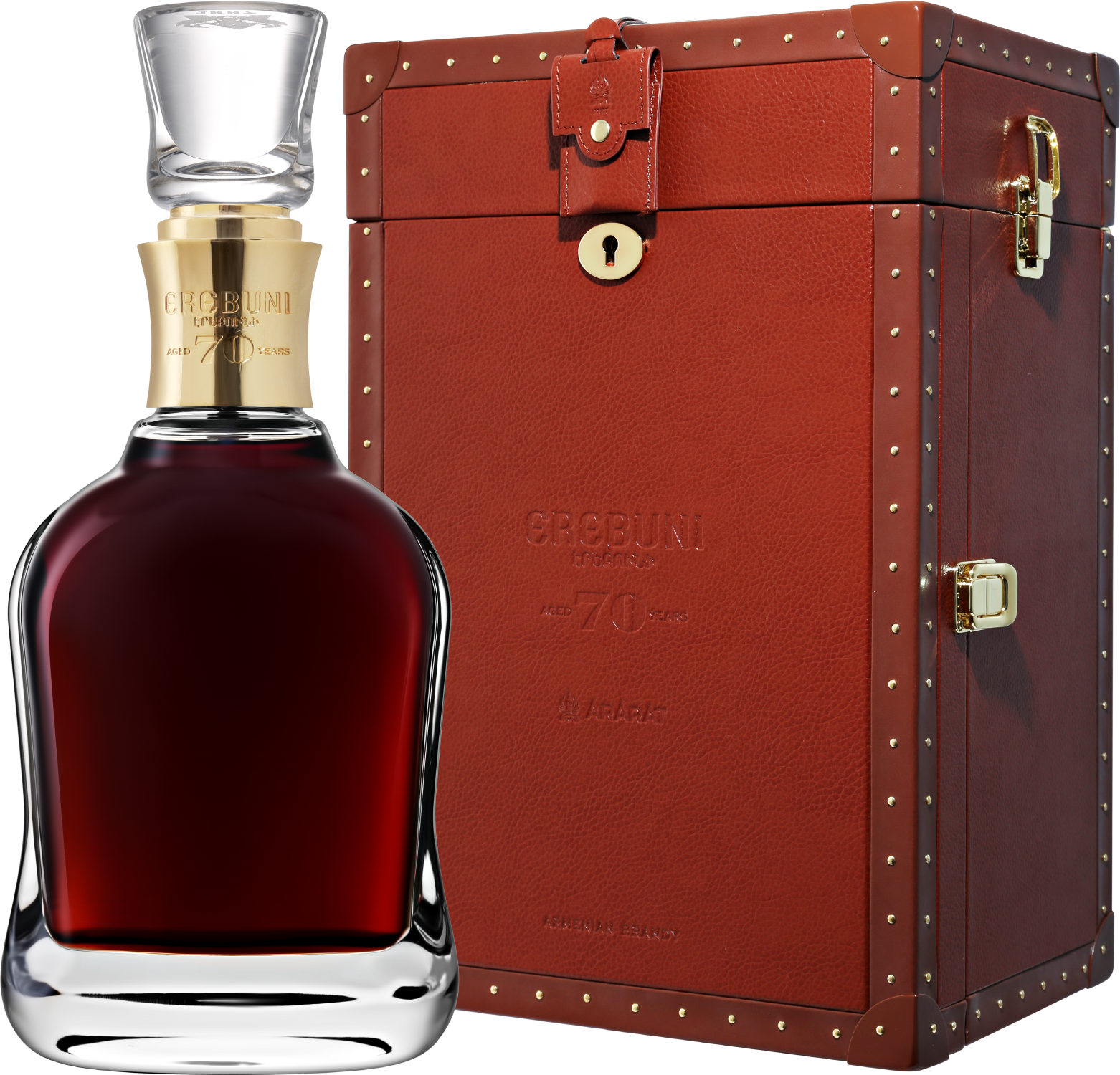 Коньяк Ararat Erebuni 70 yo in gift box 0,75 л фото