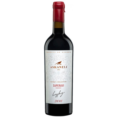 Вино Красное Сухое Askaneli Gocha's Collection Saperavi Reserve 2018 0,75 л фото