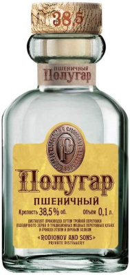 Дистиллят Polugar Wheat 0,1 л фото