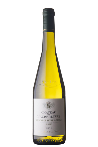 Вино Белое Сухое Chateau de L'Auberdiere Muscadet Sevre Maine 2021 0,75 л фото