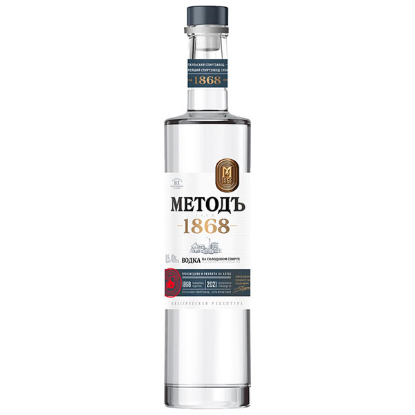 Водка Metod GBKP 1868 0,5 л фото