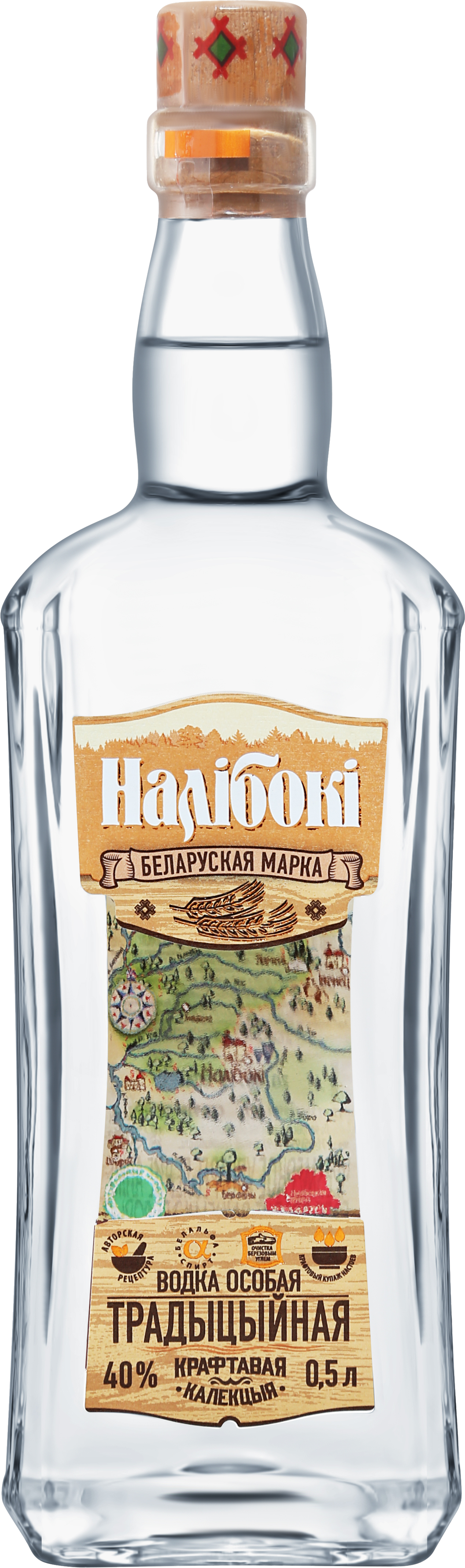 Водка Naliboki Traditional 0,5 л фото