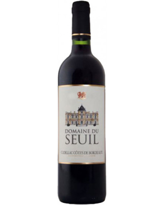 Вино Красное Сухое Domaine du Seuil Cadillac Cotes de Bordeaux 2021 0,75 л фото