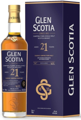 Виски Glen Scotia 21 YO in gift box 0,7 л фото