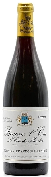 Вино Красное Сухое Domaine Francois Gaunoux Beaune 1er Cru Le Clos de Mouches 2015 0,75 л фото