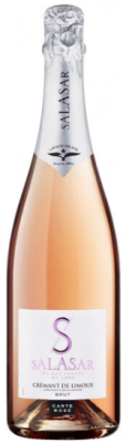 Вино игристое Розовое Брют Salasar Carte Rose Cremant de Limoux 0,75 л фото