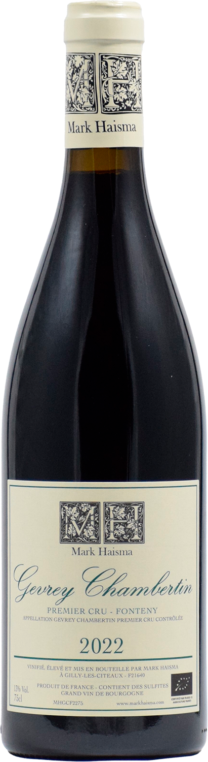 Вино Красное Сухое Mark Haisma Gevrey-Chambertin 1er Cru Fonteny 2022 0,75 л фото