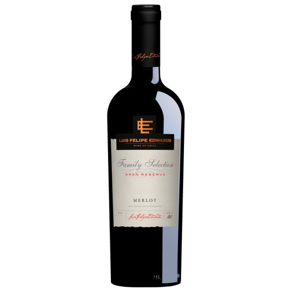 Вино Красное Сухое Luis Felipe Edwards Family Selection Gran Reserva Merlot Valle de Colchagua 0,75 л фото