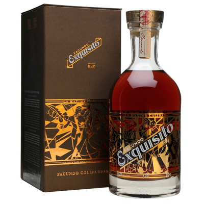 Ром Facundo Exquisito in gift box 0,7 л фото