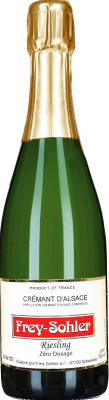 Вино игристое Белое Экстра Брют Frey-Sohler Riesling Zero Dosage Cremant d'Alsace 0,75 л фото