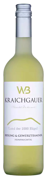 Вино Белое Полусладкое Winzer Von Baden Riesling Gewurztraminer 2023 0,75 л фото