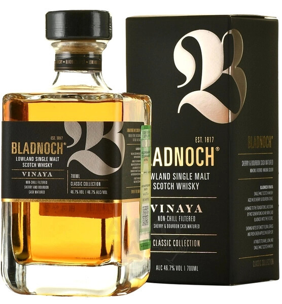 Виски Bladnoch Vinaya in gift box 0,7 л фото