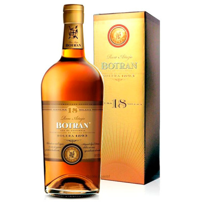 Ром Botran 18 years old Anejo in gift box 0,70 л фото