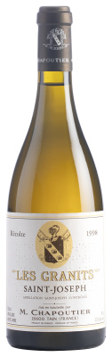 Вино М. Шапутье Ле Грани Блан Сен-Жозеф 1998 белое сухое 13% 0,75 л фото