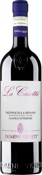 Вино Красное Полусухое Domini Veneti La Casetta Valpolicella Ripasso Classico Superiore 2020 0,75 л фото