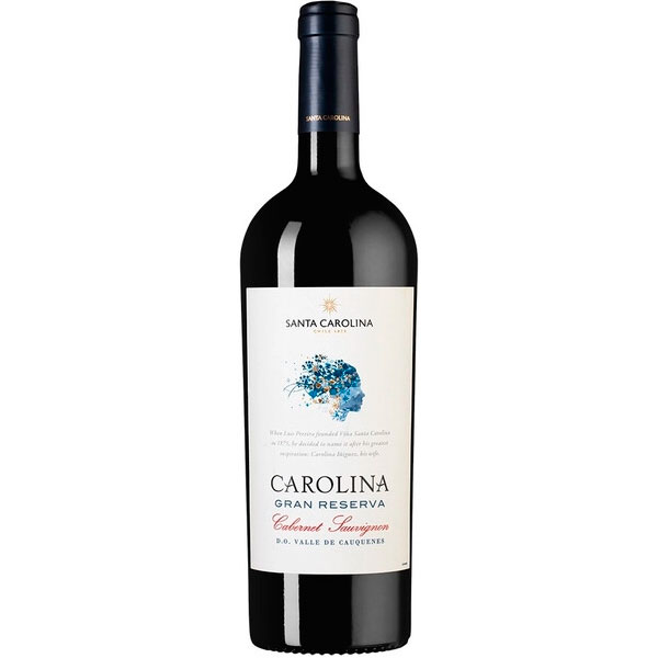 Вино Красное Сухое Santa Carolina Gran Reserva Cabernet Sauvignon Valle de Cauquenes 2021 0,75 л фото