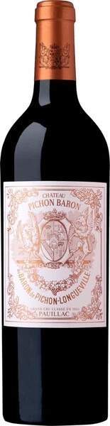 Вино Красное Сухое Chateau Pichon Longueville Baron Grand Cru Classe 2021 0,75 л фото