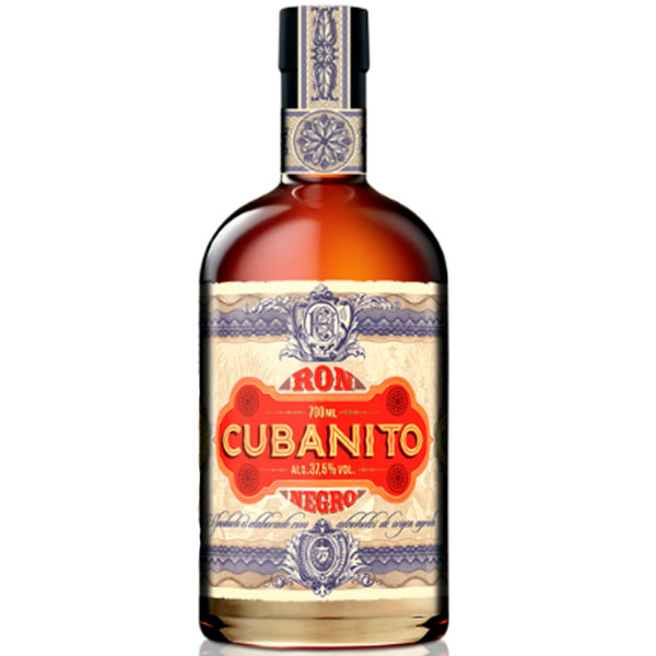 Ром Cubanito Negro 0,7 л фото