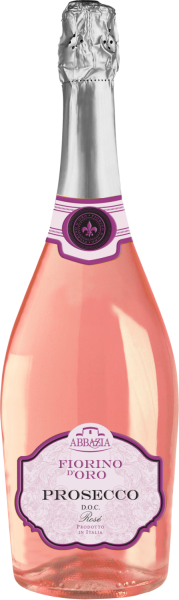 Вино игристое Abbazia Prosecco Rose Millesimato 2024 0,75 л фото