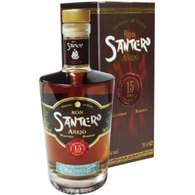 Ром Santero 15 Anos in gift box 0,70 л фото