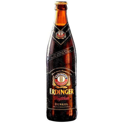 Пиво Тёмное Erdinger Dunkel 0,5 л фото