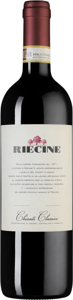 Вино Красное Сухое Riecine Chianti Classico 2022 0,75 л фото