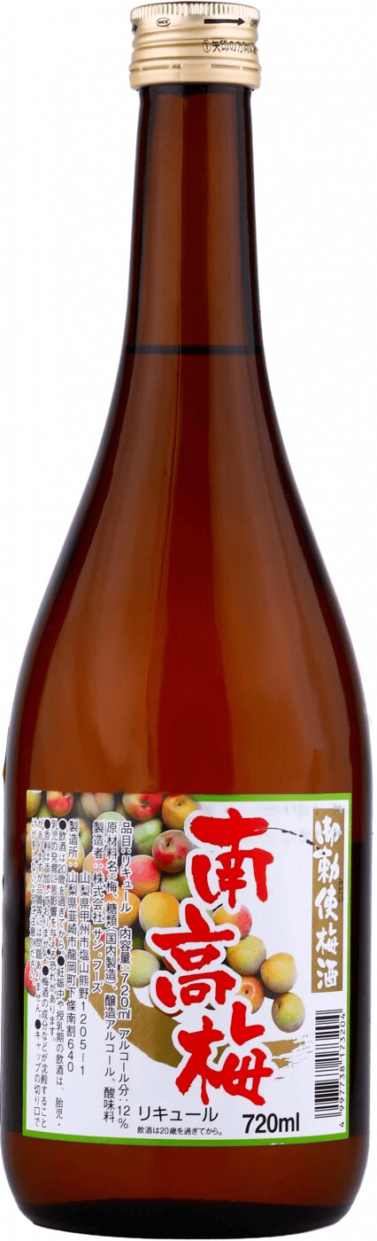 Настойка Midai Umeshu Nankobai 0,72 л фото