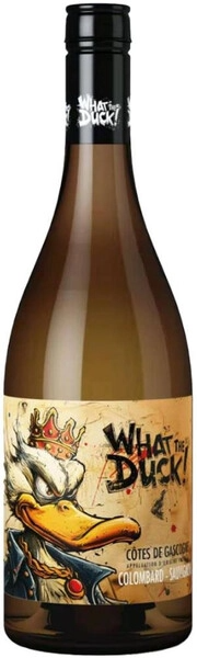Вино Белое Сухое What the Duck! Colombard Sauvignon Blanc Cotes de Gascogne 2025 0,75 л фото