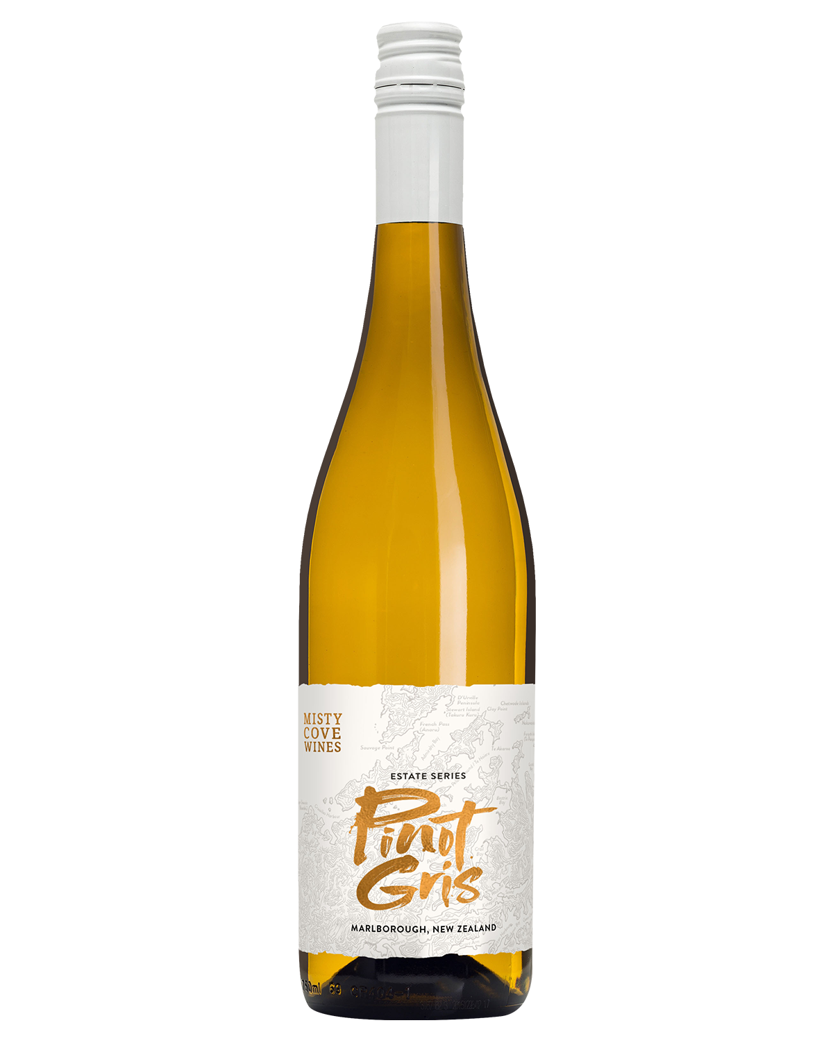 Вино Белое Полусухое Misty Cove Pinot Gris Estate Series 2022 0,75 л фото