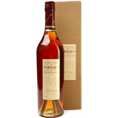 Арманьяк Gelas Monocepage Folle Blanche 18 ans Bas Armagnac in gift box 0,70 л фото