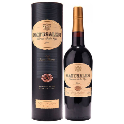 Херес Gonzalez Byass Matusalem Oloroso 30 Years Old in tube 0,75 л фото