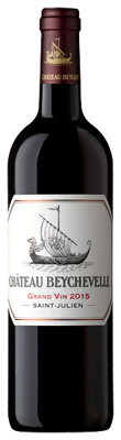 Вино Красное Сухое Chateau Beychevelle Grand Cru Classe Saint-Julien 2015 0,75 л фото