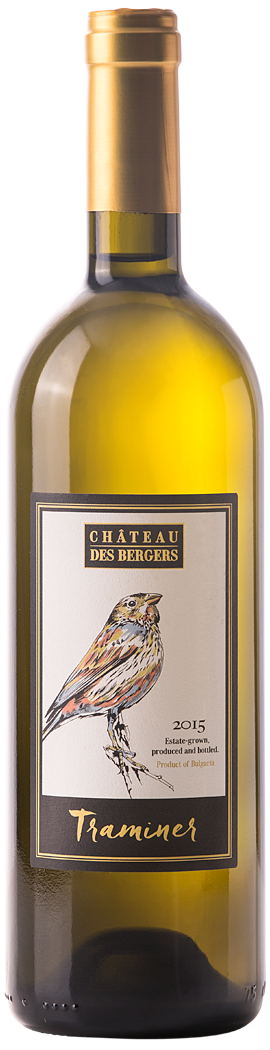 Вино Белое Сухое Chateau Des Bergers Traminer 2015 0,75 л фото