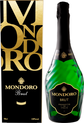 Вино игристое Mondoro Brut in gift box 0,75 л фото