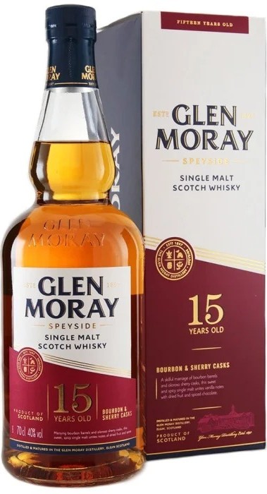 Виски Glen Moray Elgin Heritage 15 Years Old Single Malt Speyside in gift box 0,7 л фото