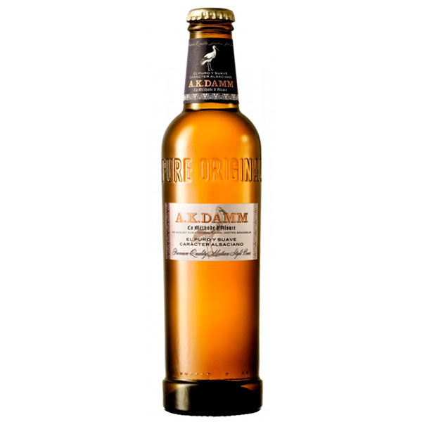 Пиво Damm AK Damm 0,33 л фото