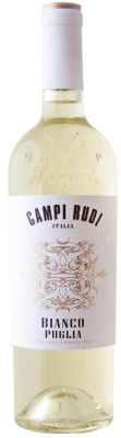 Вино Кампи Руди Бьянко 2022 белое полусухое 12% 0,75 л фото