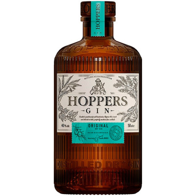 Джин Hoppers Original Dry 0,5 л фото