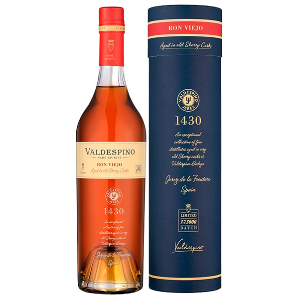 Ром Valdespino Ron Viejo in tube 0,70 л фото