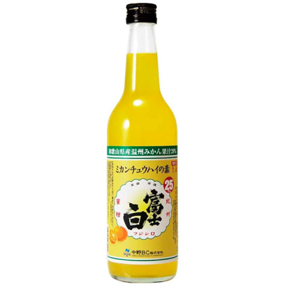 Ликер Nakano Fujishiro Mikan Chuhai 0,60 л фото