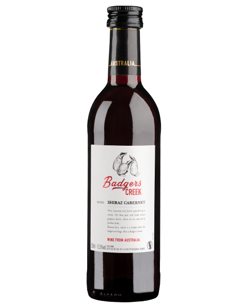 Вино Красное Сухое Badgers Creek Shiraz-Cabernet 2020 0,25 л фото