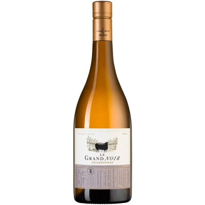 Вино Белое Сухое Le Grand Noir Chardonnay Pays d'Oc 2023 0,75 л фото