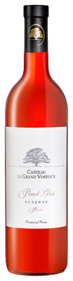 Вино Розовое Полусухое Chateau Le Grand Vostock Pinot Gris Reserve 2020 0,75 л фото