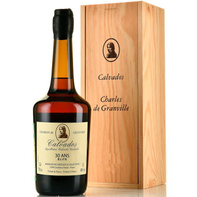 Кальвадос Charles de Grandville 35 Ans in wooden box 0,70 л фото