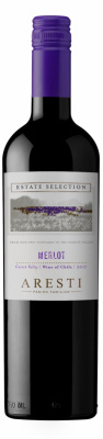 Вино Красное Полусухое Aresti Estate Selection Merlot 2023 0,75 л фото