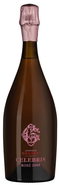 Вино игристое Розовое Брют Gosset Celebris Brut Rose Champagne 2008 0,75 л фото