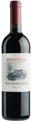 Вино Боккадигаббья Россо Пичено 2019 красное сухое 14,5% 0,75 л фото