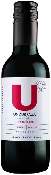 Вино Красное Сухое Undurraga Carmenere Valle Central 2025 0,187 л фото