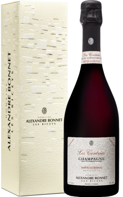 Вино игристое Alexandre Bonnet Les Contrees Rose Champagne in gift box 2020 0,75 л фото